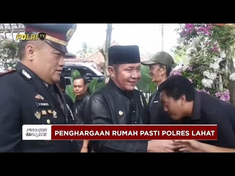 PRESISI UPDATE: GUBERNUR SUMATRA SELATAN APRESIASI RUMAH PASTI POLRES LAHAT 23/05/2025 (19.00)