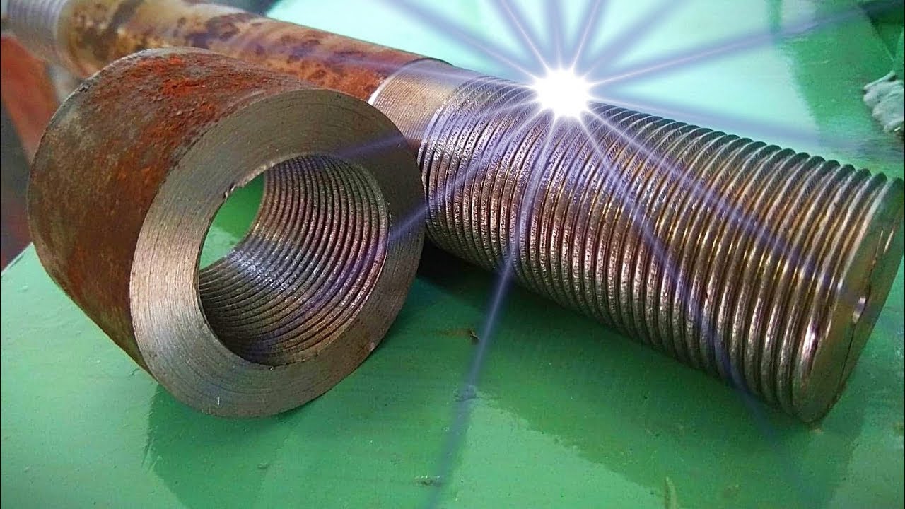 FABRICANDO PORCA COM ROSCA DE 3 ENTRADAS