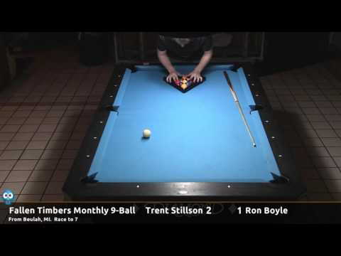 Trent Stillson vs Ron Boyle - 2016-11-05 Fallen Timbers monthly 9-ball