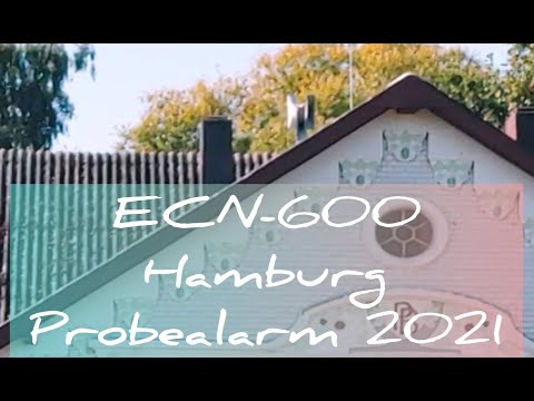 Sirenen-Probealarm Hamburg, Hörmann ECN-600.