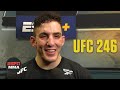 Aleksa Camur heard Stipe Miocic yelling in crowd during fight | UFC 246 | ESPN MMA