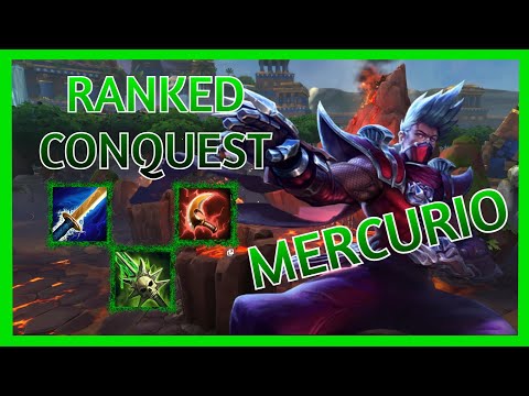 SMITE RANKED CONQUEST - MERCURIO - NO NECESITAMOS LA ULTI PARA MATAR