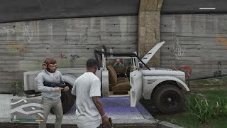 GTA5 車中で荒ぶってみた！