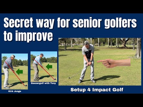 Secret way for Senior golfers to improve at golf fast