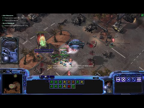 StarCraft 2 Campaign with Mutators: WoL Mission 1 - Liberation Day
