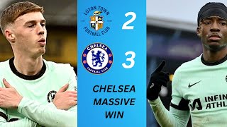 Chelsea 3-2 Luton Reaction &amp; Thoughts!!
