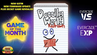 Doodle World Redrawn - Evercade GOTM AUG 2023 - Plus NEW Firmware Update.. & A SECRET GAME REVEALED!