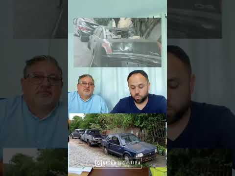 VEREADOR VITÃO AO LADO DO SECRETÁRIO DE SEGURANÇA E TRÂNSITO CAVALCANTE FALA SOBRE O PROJETO DE REMOÇÃO DE CARROS ABANDONADOS E LARGADOS EM VIAS PÚBLICAS DE JUQUITIBA
