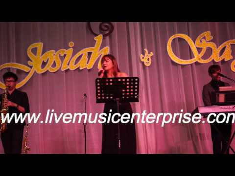 3 piece Wedding Live Band with emcee(Live music enterprise)