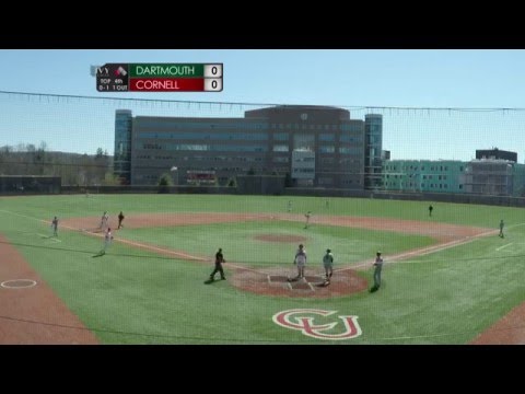 Highlights: Cornell Baseball vs. Dartmouth - 4/20/16