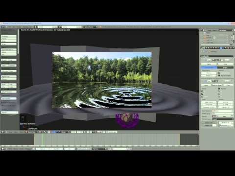 Blender 2.68 Tutorial - 2D to 3D and the Wave Modifier