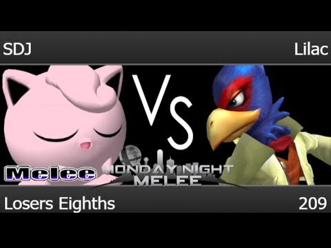 MNM 209 - SDJ (Jigglypuff) vs Lilac (Falco) Losers Eighths - Melee
