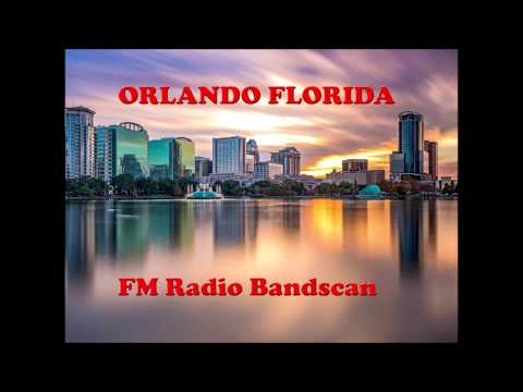 Orlando Florida FM broadcast band radio scan