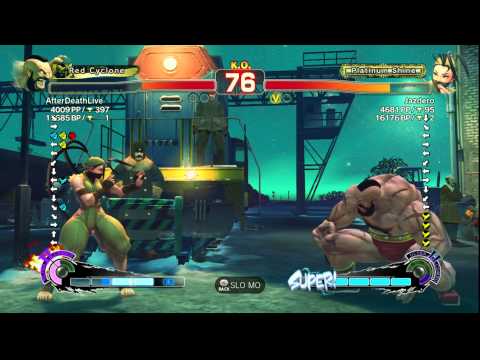 USFIV~ Ibuki (Jazdero) vs.  Zangief (AfterDeathLive) HD