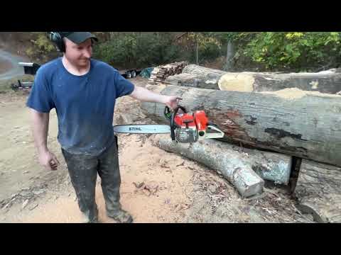 PORTED STIHL 064 TESTING IN BIG WOOD