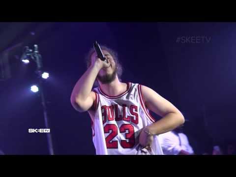 Post Malone "White Iverson" LIVE on SKEE TV