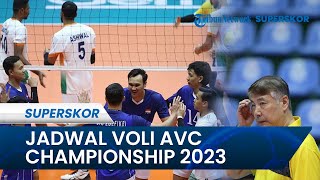 Jadwal Voli AVC Championship 2023, Jepang vs Qatar, Pakistan vs Indonesia, Thailand vs Bahrain