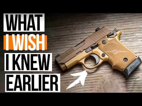 Sig P238: what I WISH I knew earlier…