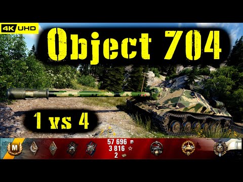World of Tanks Object 704 Replay - 7 Kills 8.5K DMG(Patch 1.5.0)