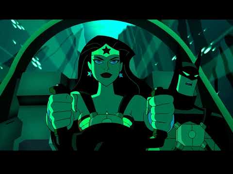 Batman and Wonder Woman Visit Superman