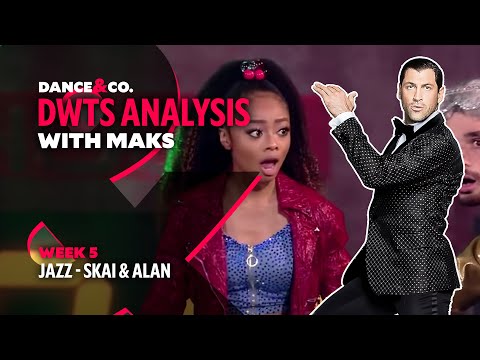 DWTS MAKS ANALYSIS: Week 5 - Skai Jackson & Alan Bersten's Jazz