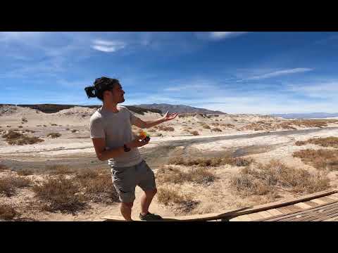 Rubik's Cube in the Death Valley - 60m under sea level