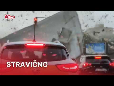 Snažno nevrijeme i u Sjevernoj Makedoniji: 'Pogledajte ovu zgradu, više je nema' | RTL Danas