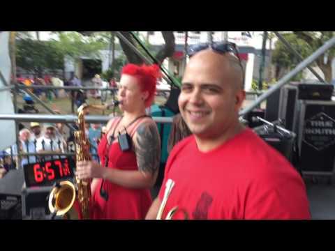Johnny Sketch & The Dirty Notes @ French Quarter Fest,New Orleans 4-7-2017