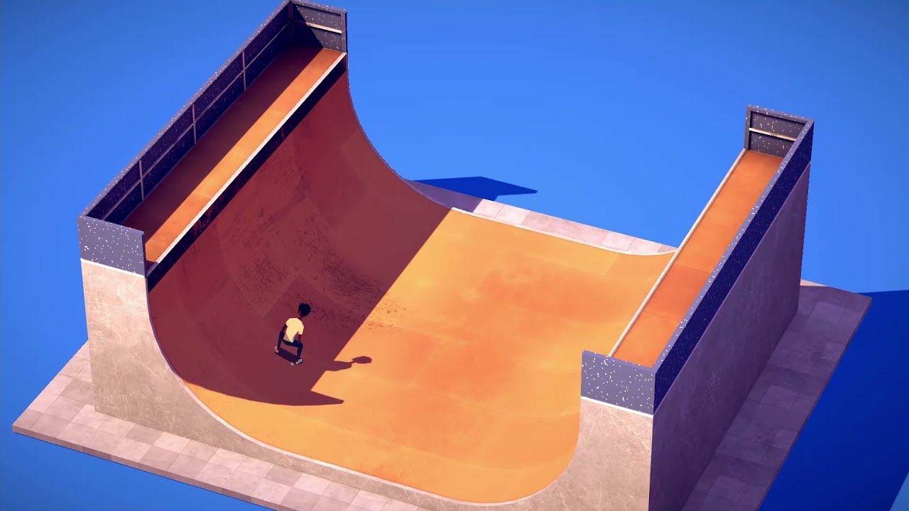 THE RAMP - A minimalist Skateboarding Game - YouTube