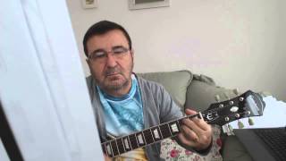 be bop a lula (gene vincent} guitar cover lesson