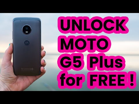 🔓 🇺🇸 Unlock Motorola MOTO G5 Plus for FREE