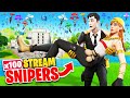 We TRY TO SURVIVE vs 100 Stream Snipers at THE AGENCY! (Fortnite)