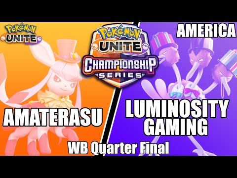 Amaterasu vs Luminosity Gaming - PUCS NA Championship WB Quarter Final | Pokemon Unite