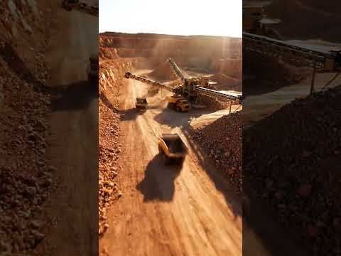 Massive Mining Trucks in Action! 🚧 Quarry Operations Unveiled
