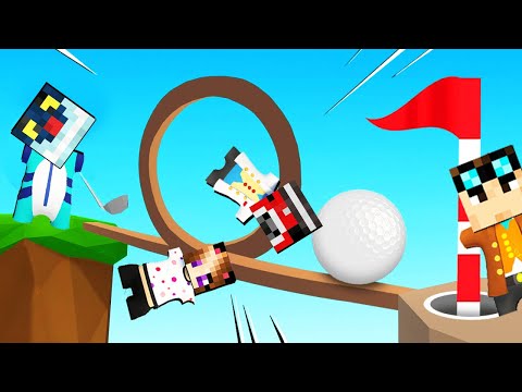 PORTO I MIEI AMICI AL GOLF DI HUMAN FALL FLAT!!