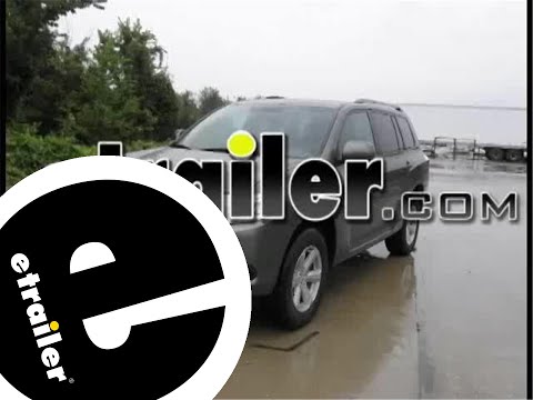 etrailer | DIY 2010 Toyota Highlander Installation for the Curt Trailer Hitch Receiver
