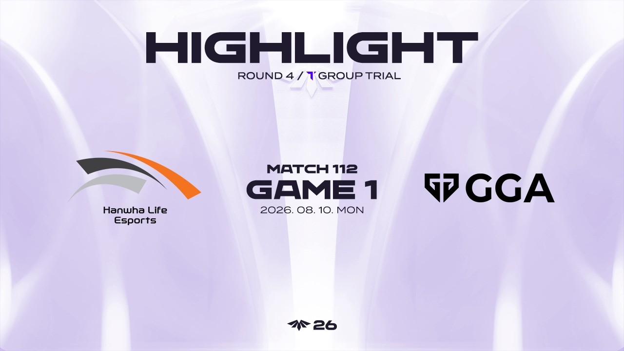 HLE vs GGA 게임 1 하이라이트 | 08.10 | 2026 LCK CL ROUND 4
