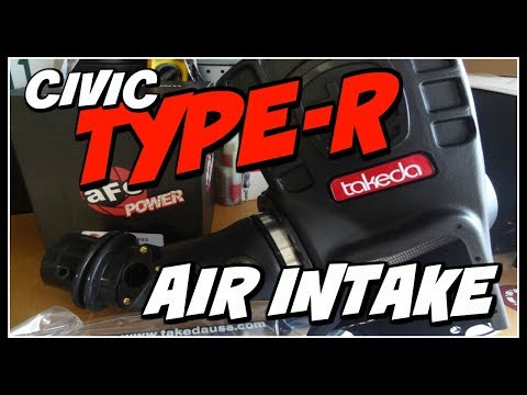 AFE POWER TAKEDA AIR INTAKE 2017-2018 CIVIC TYPE-R - UNBOXING