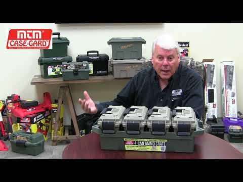 MTM Molded Products Ammo Crates and Case Guard Ammunition Boxes