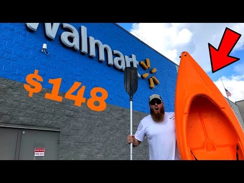 Buying The CHEAPEST Fishing Kayak at WALMART! (Here's What Happened)