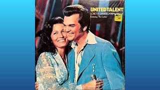 Conway Twitty &amp; Loretta Lynn - We're Caught Between A Love And A Love Affair ( HD Vinyl Audio )
