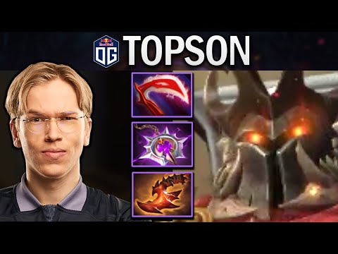 OG.TOPSON WRAITH KING WITH DESO-OVERWHELMING BLINK - DOTA 2 GAMEPLAY