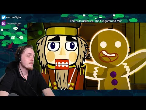 The Nutcracker vs. The Gingerbread Man - Rap Battle! (Reaction/Breakdown) - ft. Snakebite126286