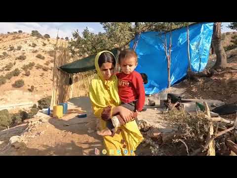 „Nomadic Heroes: Mutige Kinderrettung eines verlorenen Welpen“