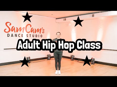 Part of a video titled Free Online Adult Hip Hop Class - YouTube