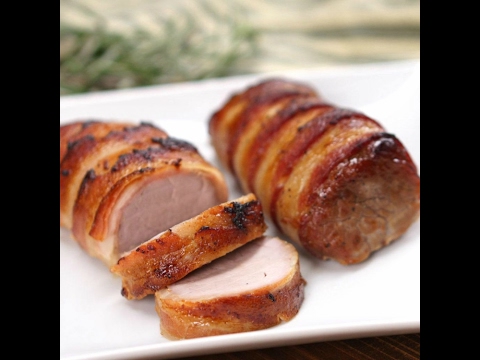 Bacon-Wrapped Pork Tenderloin