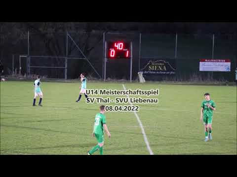 U14 MS, Gebiet Graz, Gruppe A, SV Thal - SVU Liebenau, 08.04.2022, 1:1, 2. Halbzeit