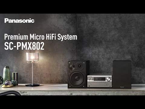 SC-PMX802 Premium Micro HiFi System mit DAB+ | Panasonic Produktvorstellung