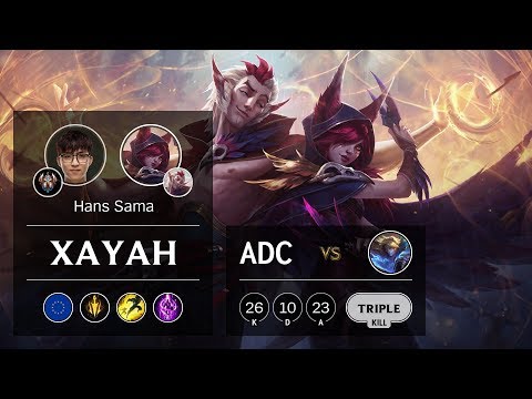 Xayah ADC vs Ezreal - EUW Challenger Patch 9.17