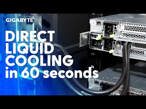 Direct Liquid Cooling in 60 seconds